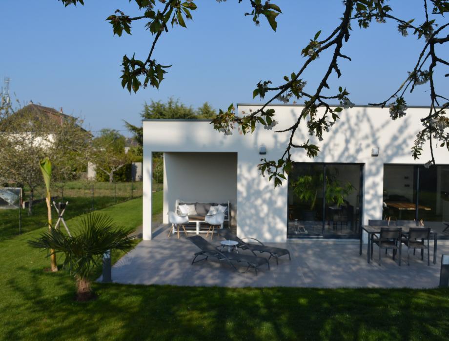 Construction d'une maison neuve à Saint Cyr sur Loire