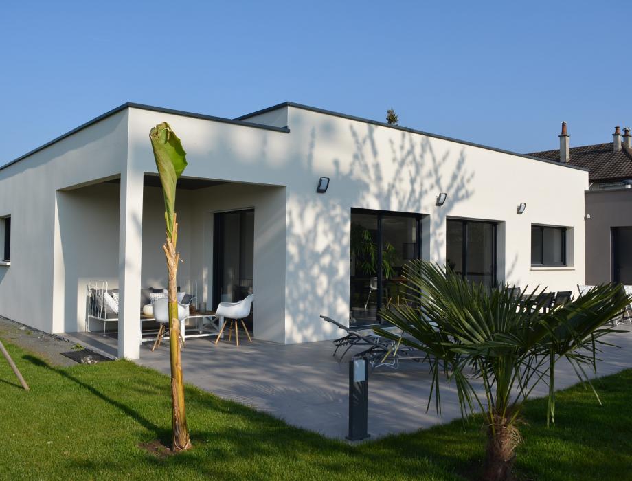 Construction d'une maison neuve à Saint Cyr sur Loire