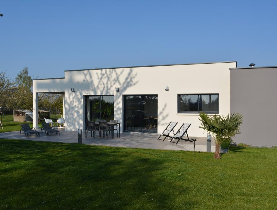 Construction d'une maison neuve à Saint Cyr sur Loire