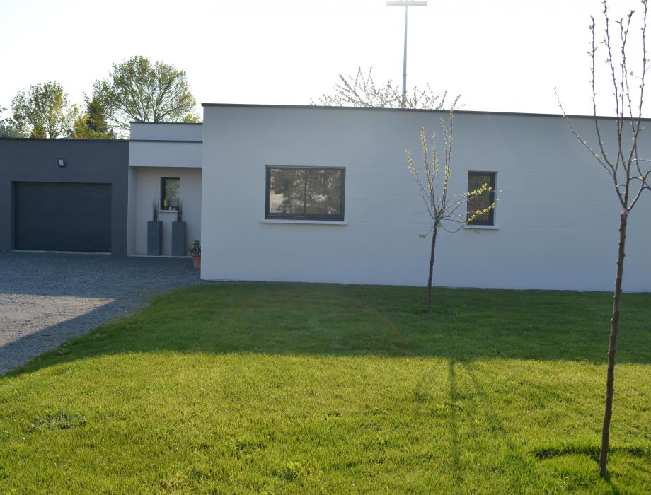 Construction d'une maison neuve à Saint Cyr sur Loire