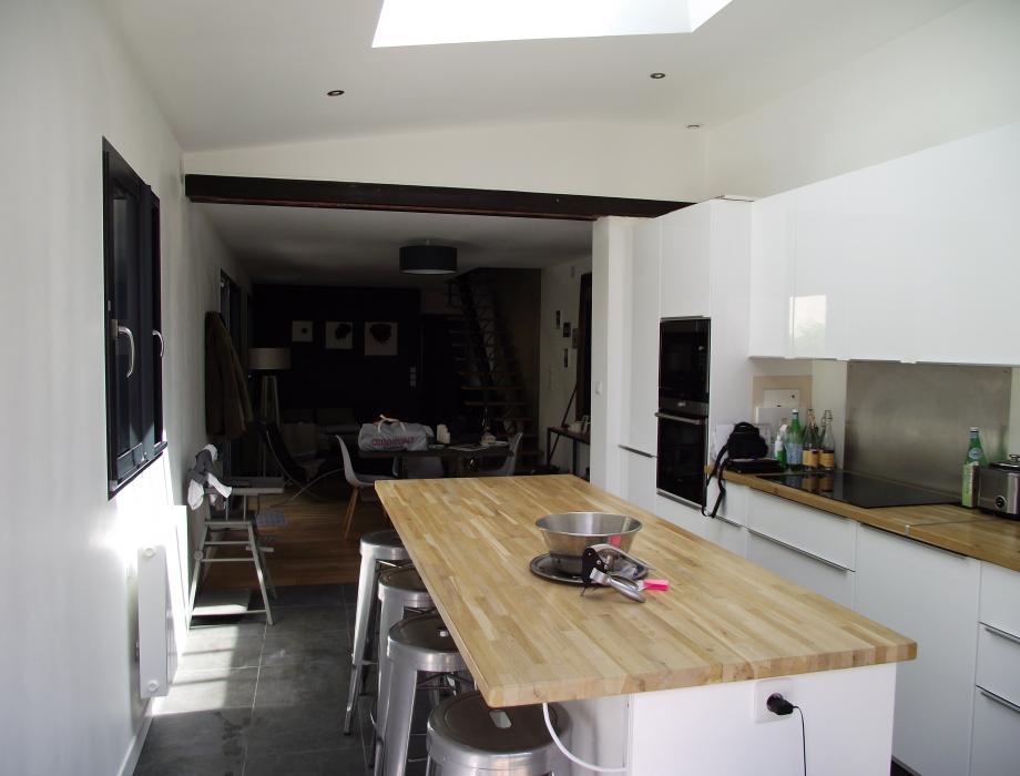 APRÈS : Rénovation d'une maison à Saint Cyr sur Loire