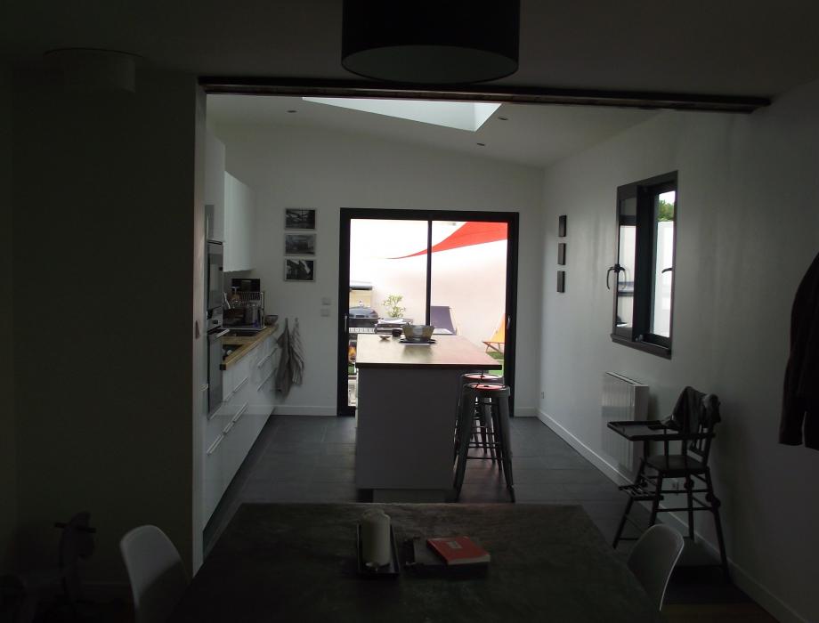 APRÈS : Rénovation d'une maison à Saint Cyr sur Loire